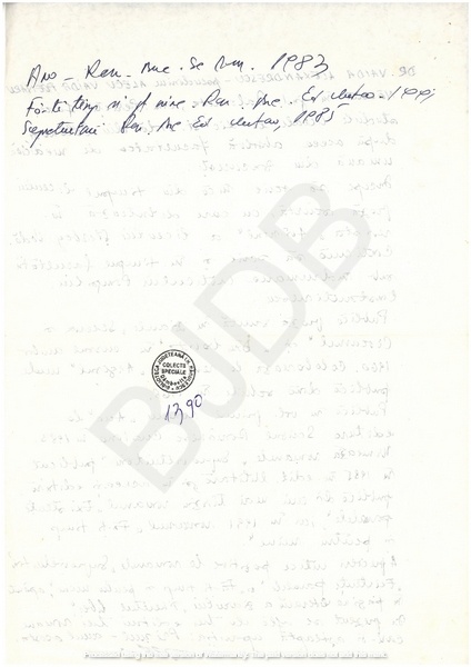 M-1390-2 - VAIDA ALEXANDRESCU